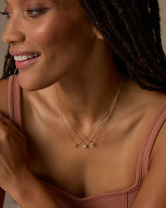 Just For You Initial Necklace — M