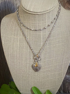 SPIRITED HEART NECKLACE