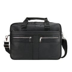Genuine Leather Business Bag Briefcase - Laptops up to 16-inch