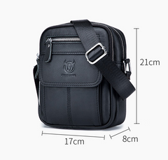 Bull Captain Genuine Leather Shoulder Bag (One)