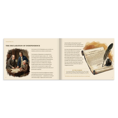 250 Years of American History: America's 250th Anniversary Coffee Table Book (200 Pages)
