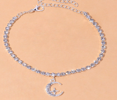 Star Moon Novelty Personality Anklet