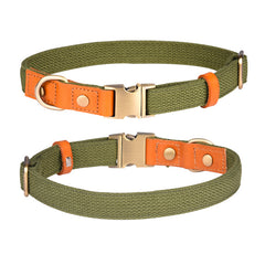 Comfortable Leather Engraved Pet Collar
