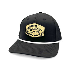 Best Buckin' Dad (Woven Patch)