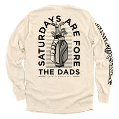 Saturdays Are For The Dads Golf Grey