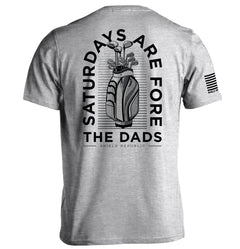 Saturdays Are For The Dads Golf Grey