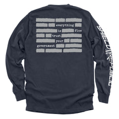 Trust The Government Redacted (Back Print)