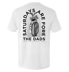 Saturdays Are For The Dads Golf Grey