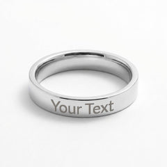 I am over the Moon for you!! Name Ring, Word Ring, Custom Word