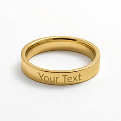 I am over the Moon for you!! Name Ring, Word Ring, Custom Word