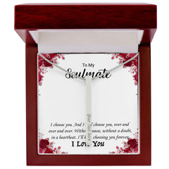 Personalized Engraved on 4 sides, I love you!