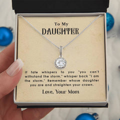 Straighten Your Crown - Eternal Hope Necklace Personalization, Gift for her, daughter, birthday, holiday, Christmas