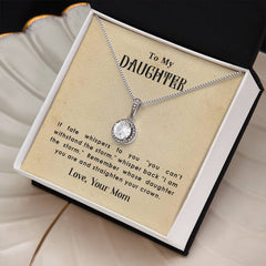 Straighten Your Crown - Eternal Hope Necklace Personalization, Gift for her, daughter, birthday, holiday, Christmas