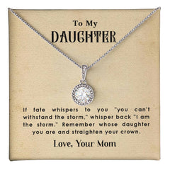 Straighten Your Crown - Eternal Hope Necklace Personalization, Gift for her, daughter, birthday, holiday, Christmas