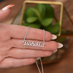 Name Necklace for her, Gifts for Mom, daughter, birthday, holiday, Christmas