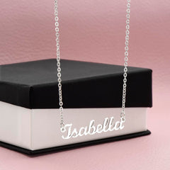 Name Necklace for her, Gifts for Mom, daughter, birthday, holiday, Christmas