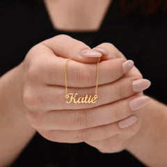Name Necklace for her, Gifts for Mom, daughter, birthday, holiday, Christmas