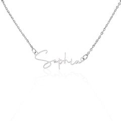I am over the Moon for you!! Name Necklace, Word Necklace