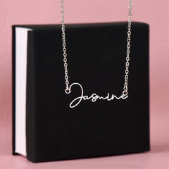 I am over the Moon for you!! Name Necklace, Word Necklace