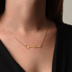 I am over the Moon for you!! Name Necklace, Word Necklace