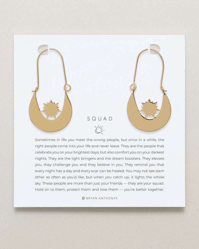 Squad Hoop Earrings