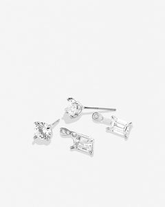 Beautifully Broken Emerald Cut Ear Jackets