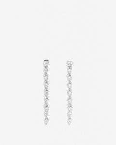 By My Side Pear Cut Chandelier Earrings