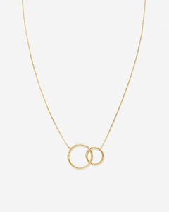 Family Interlocking Circles Necklace