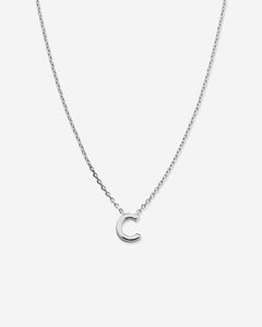 Just For You Initial Necklace — C