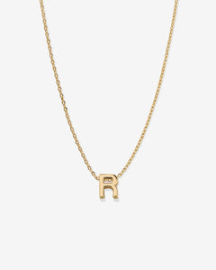 Just For You Initial Necklace — R