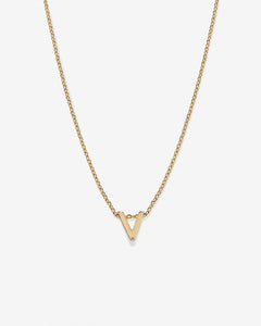 Just For You Initial Necklace — V