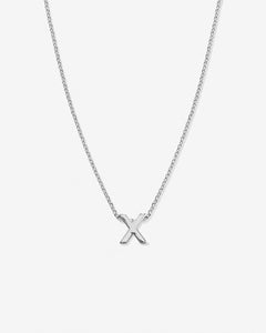 Just For You Initial Necklace — X