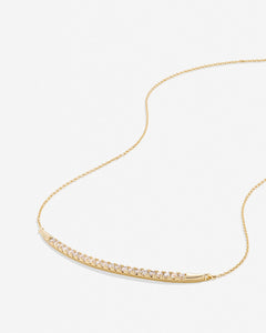 Love The Sky You're Under Pave Necklace
