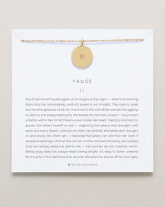 Sea Seeker & Pause Layered Necklace Set
