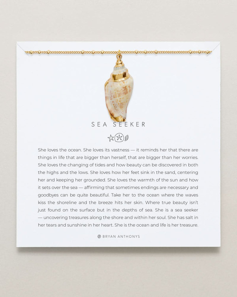 Sea Seeker Shell Necklace