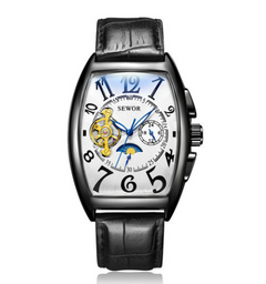 Mechanical Movement Engraved Men's Watch