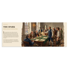 250 Years of American History: America's 250th Anniversary Coffee Table Book (200 Pages)