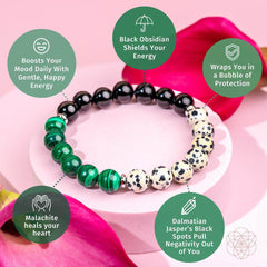 Soul Reset: Dalmatian Jasper Bracelet of Healing